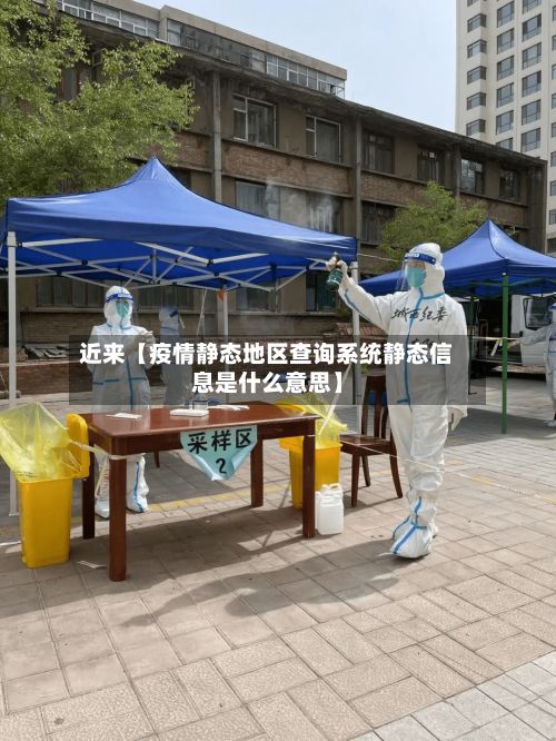 近来【疫情静态地区查询系统静态信息是什么意思】-第2张图片