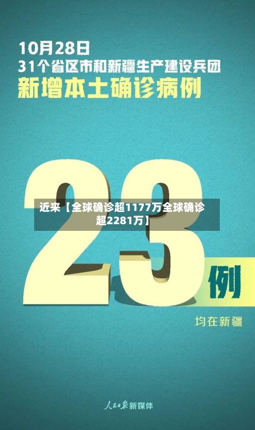 近来【全球确诊超1177万全球确诊超2281万】-第2张图片