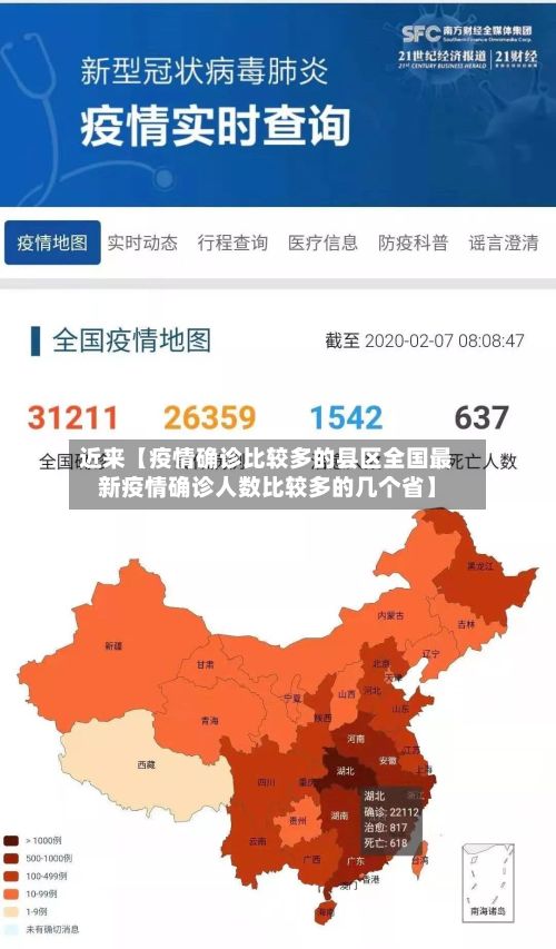 近来【疫情确诊比较多的县区全国最新疫情确诊人数比较多的几个省】-第1张图片