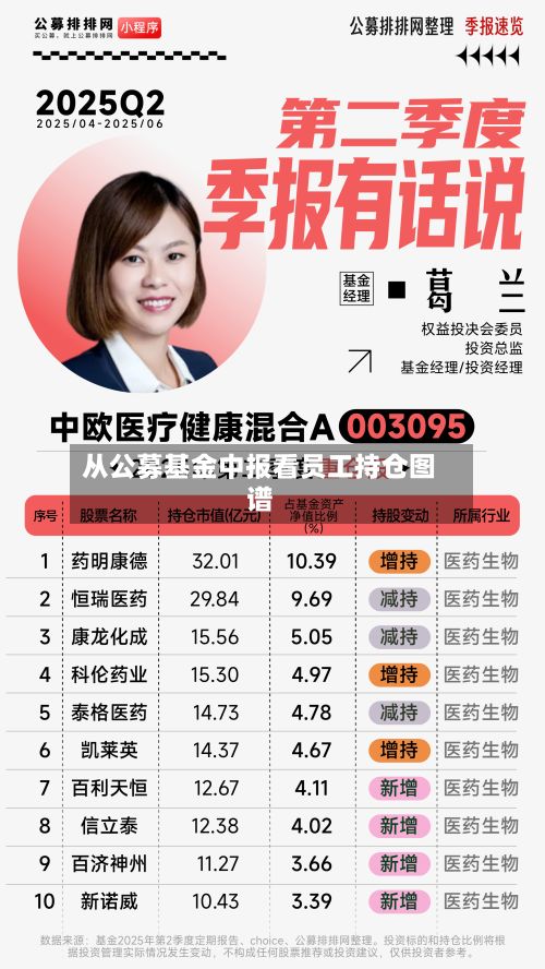 从公募基金中报看员工持仓图谱-第3张图片