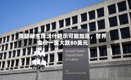 美联储主席沃什暗示可能加息，世界金价一度大跌80美元-第3张图片