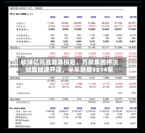 砍掉亿元直营募投后，万辰集团押注加盟加速开店，半年新增5814家-第2张图片