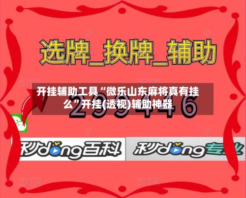 开挂辅助工具“微乐山东麻将真有挂么	”开挂(透视)辅助神器-第2张图片