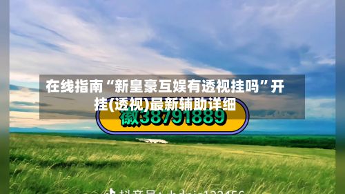 在线指南“新皇豪互娱有透视挂吗	”开挂(透视)最新辅助详细-第2张图片