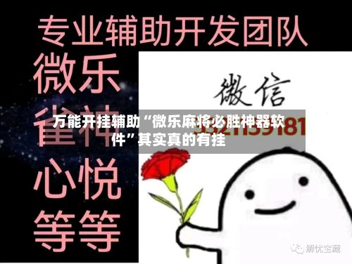 万能开挂辅助“微乐麻将必胜神器软件”其实真的有挂-第2张图片
