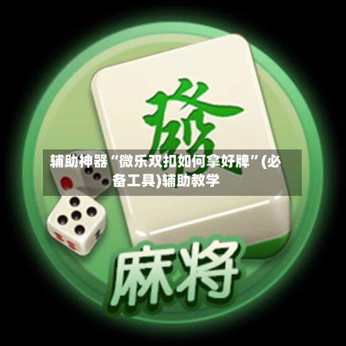 辅助神器“微乐双扣如何拿好牌”(必备工具)辅助教学-第2张图片