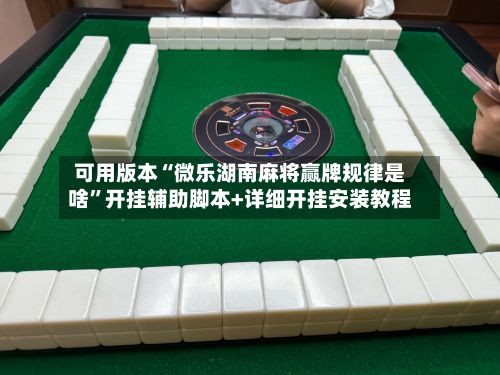 可用版本“微乐湖南麻将赢牌规律是啥”开挂辅助脚本+详细开挂安装教程