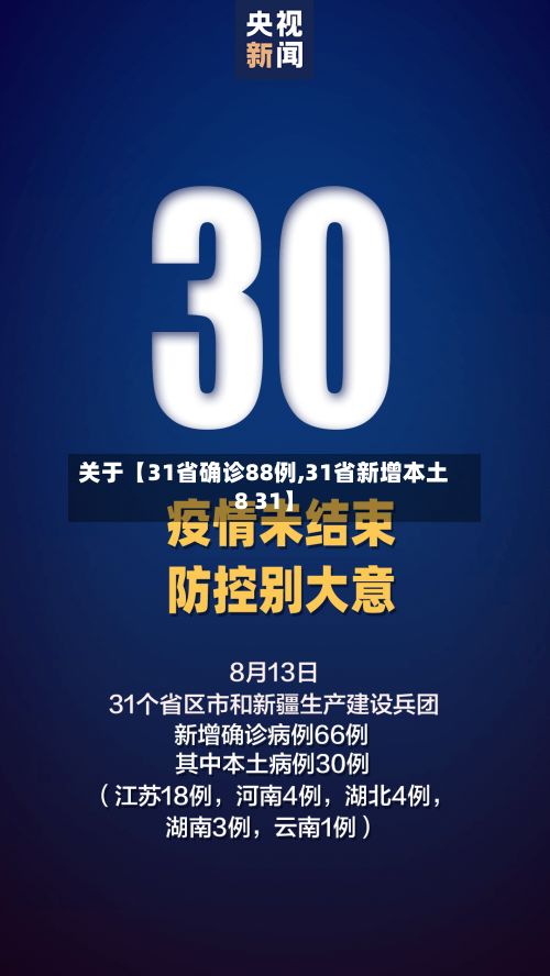 关于【31省确诊88例,31省新增本土8 31】-第2张图片