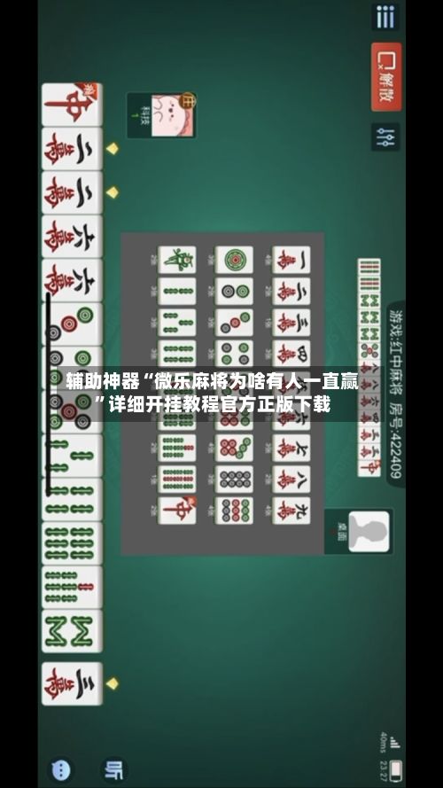 辅助神器“微乐麻将为啥有人一直赢	”详细开挂教程官方正版下载-第2张图片