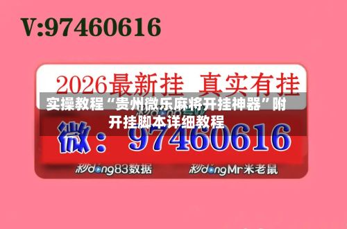 实操教程“贵州微乐麻将开挂神器”附开挂脚本详细教程-第2张图片