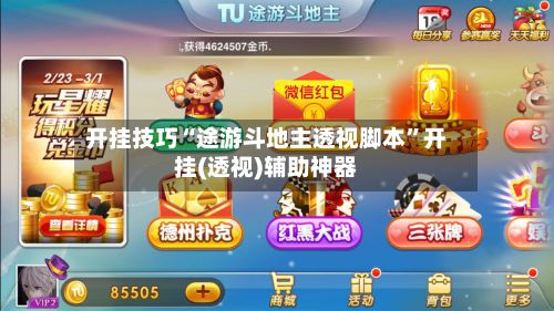 开挂技巧“途游斗地主透视脚本”开挂(透视)辅助神器-第3张图片