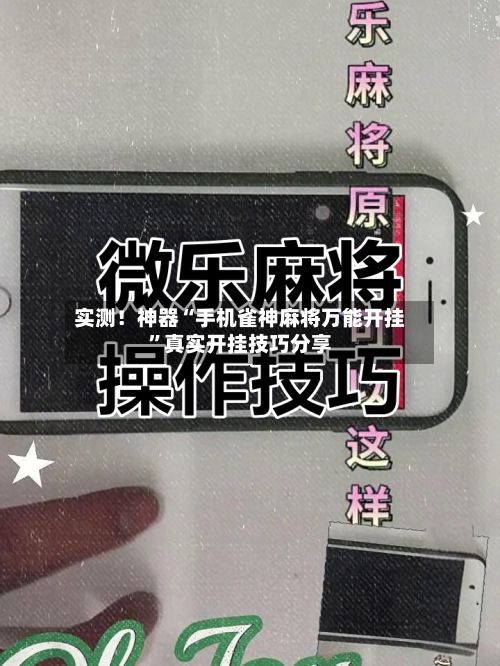 实测！神器“手机雀神麻将万能开挂	”真实开挂技巧分享-第2张图片