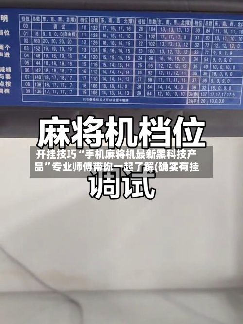 开挂技巧“手机麻将机最新黑科技产品”专业师傅带你一起了解(确实有挂-第3张图片