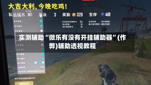实测辅助“微乐有没有开挂辅助器”(作弊)辅助透视教程-第2张图片