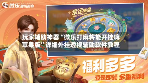 玩家辅助神器“微乐打麻将能开挂嘛苹果版”详细外挂透视辅助软件教程-第2张图片
