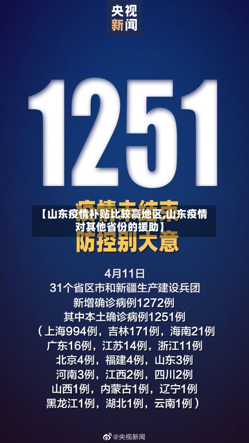 【山东疫情补贴比较高地区,山东疫情对其他省份的援助】-第2张图片