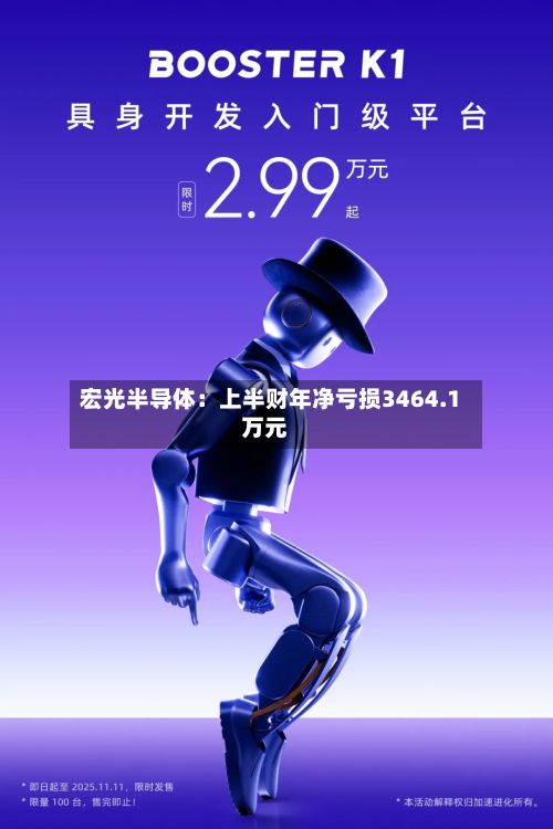 宏光半导体:上半财年净亏损3464.1万元-第3张图片