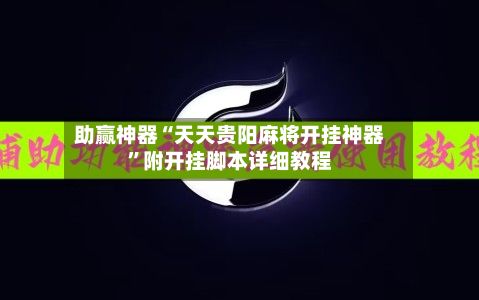 助赢神器“天天贵阳麻将开挂神器”附开挂脚本详细教程-第2张图片