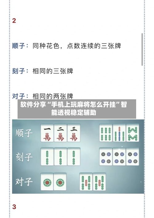 软件分享“手机上玩麻将怎么开挂	”智能透视稳定辅助-第2张图片