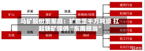 马矿股份董军庭：扩能至千万吨级 扛起铁矿保供“东南担当”-第3张图片