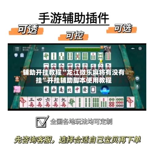 辅助开挂教程“龙江微乐麻将有没有挂”开挂辅助脚本使用教程-第2张图片