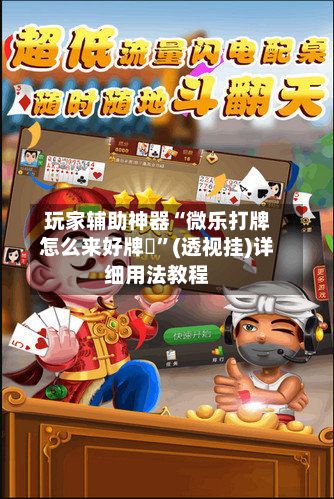 玩家辅助神器“微乐打牌怎么来好牌	”(透视挂)详细用法教程-第2张图片