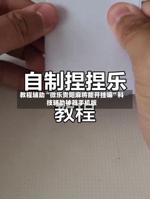 教程辅助“微乐贵阳麻将能开挂嘛”科技辅助神器手机版-第2张图片