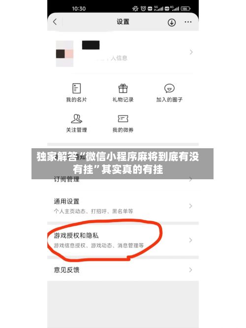 独家解答“微信小程序麻将到底有没有挂”其实真的有挂-第3张图片