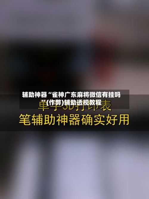 辅助神器“雀神广东麻将微信有挂吗”(作弊)辅助透视教程-第3张图片