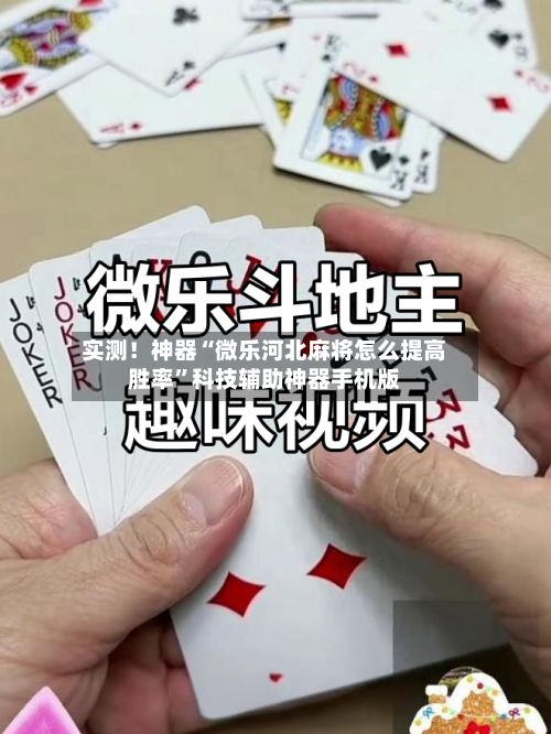 实测！神器“微乐河北麻将怎么提高胜率”科技辅助神器手机版