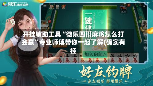 开挂辅助工具“微乐四川麻将怎么打会赢	”专业师傅带你一起了解(确实有挂-第3张图片