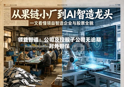 领益智造:公司及控股子公司无逾期对外担保-第3张图片