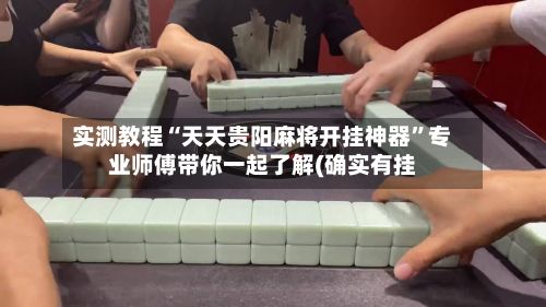 实测教程“天天贵阳麻将开挂神器”专业师傅带你一起了解(确实有挂-第3张图片